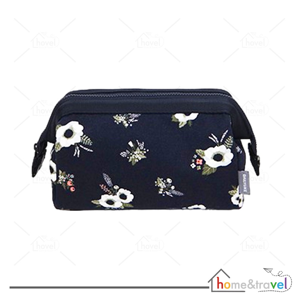 Charming Elegant Water Resistant Cosmetic Cube Pouch Tas Kosmetik Make Up Beauty Bag Multifungsi