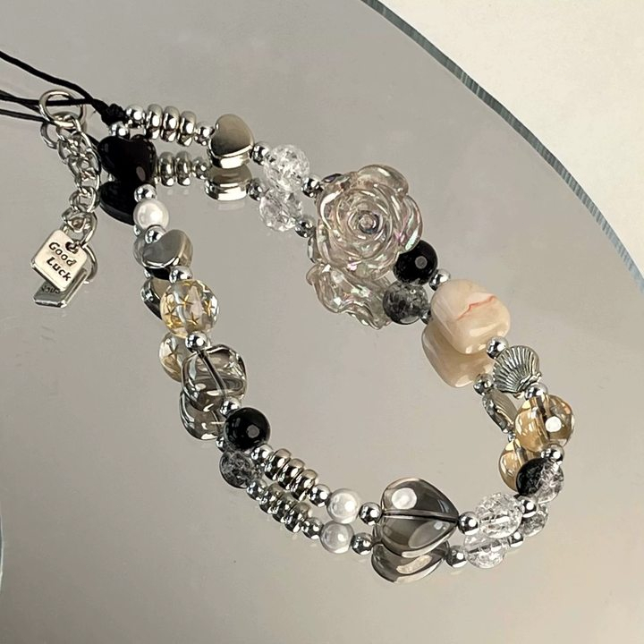 Key Strap Lanyard HP Beruang Cinta Estetik Gantungan Hp Aesthetic Korea Kupu-kupu