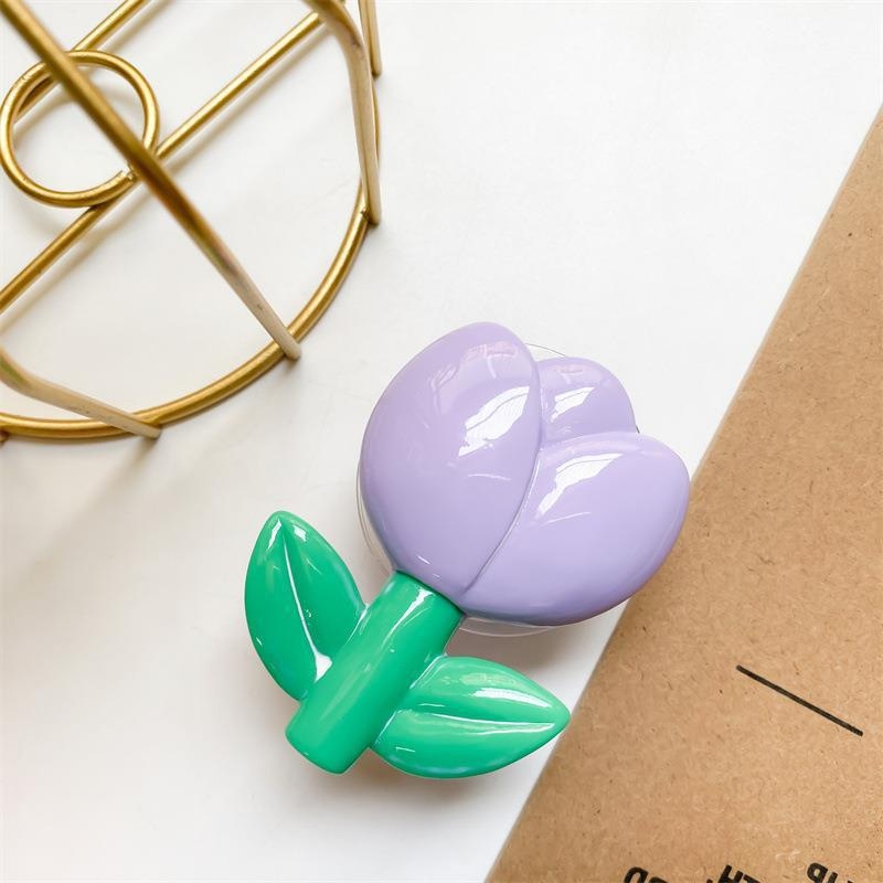 Stand Holder hp Transparan Kupu-kupu Warna Permen Phone Holeder