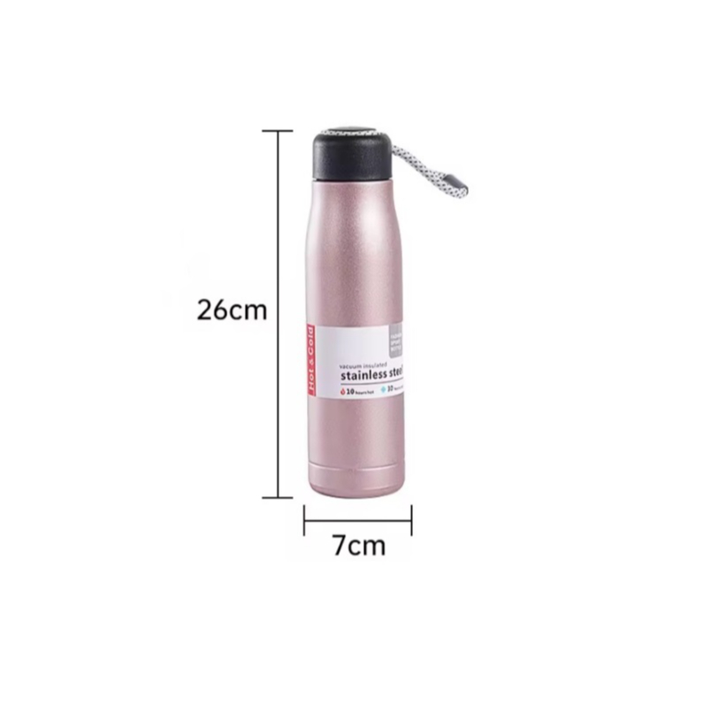 Botol minum termos tumblr outdoor sport stainless simpan panas dan dingin high quality