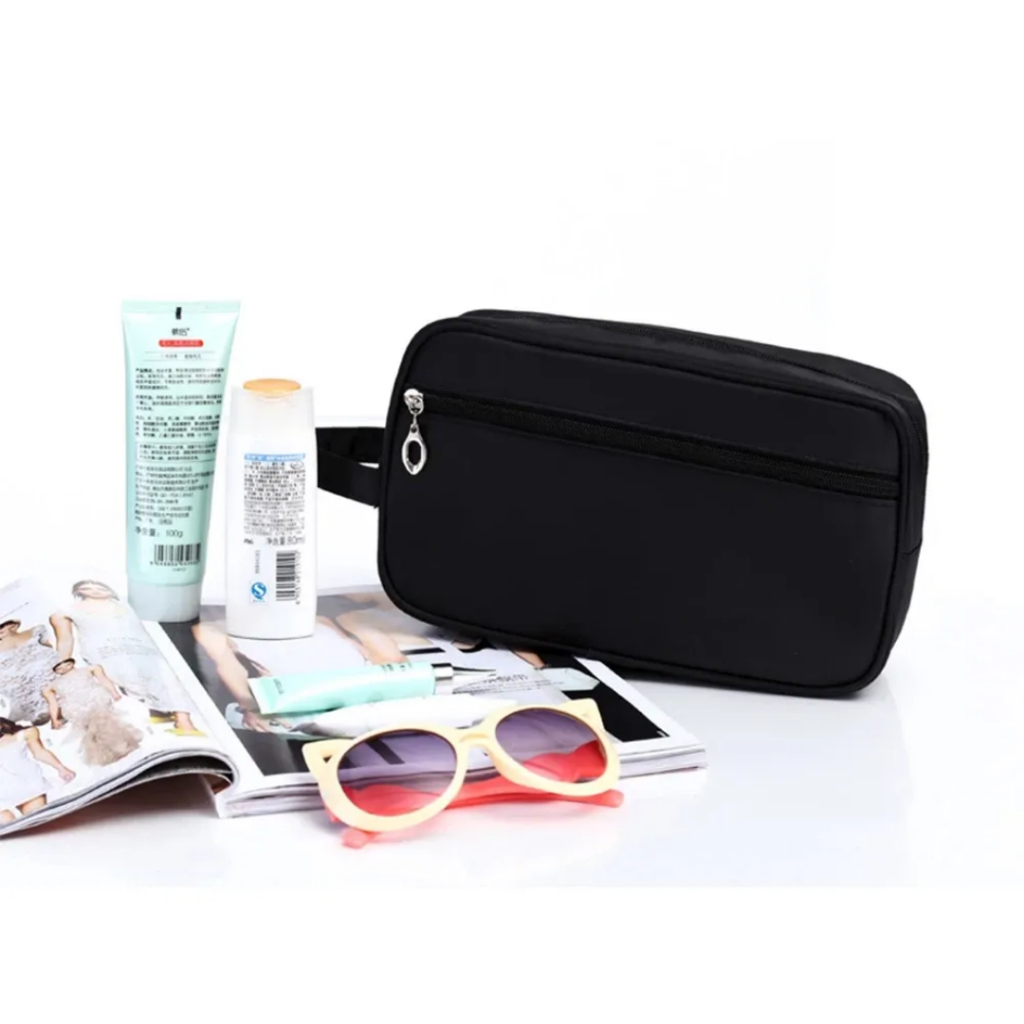 Pouch Kosmetik Travel Organizer Multifungsi – Tas Makeup Dompet Mini Handbag Waterproof Unisex