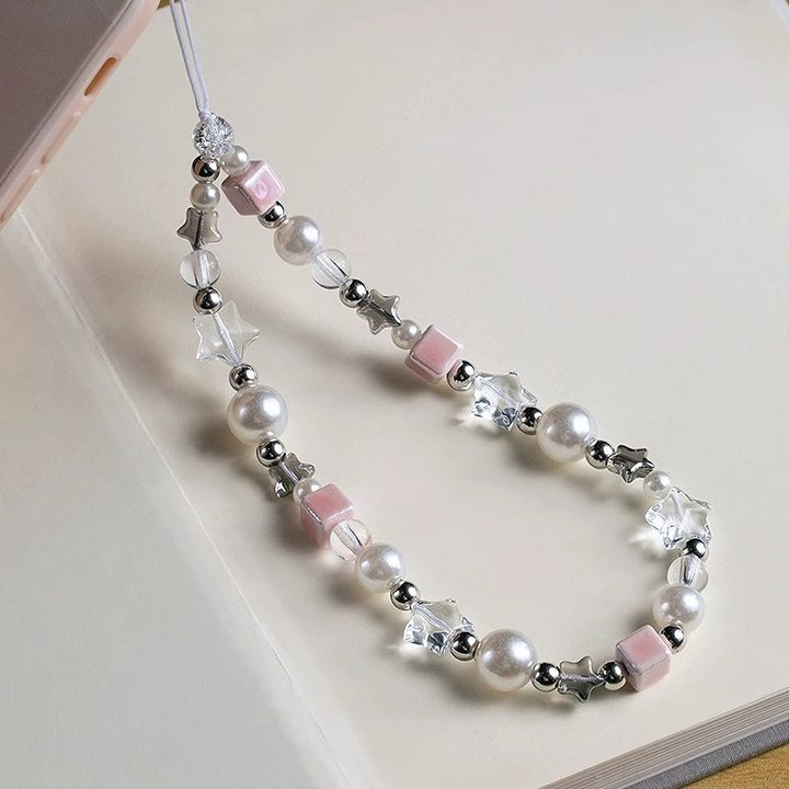 Key Strap Lanyard HP Beruang Cinta Estetik Gantungan Hp Aesthetic Korea Kupu-kupu