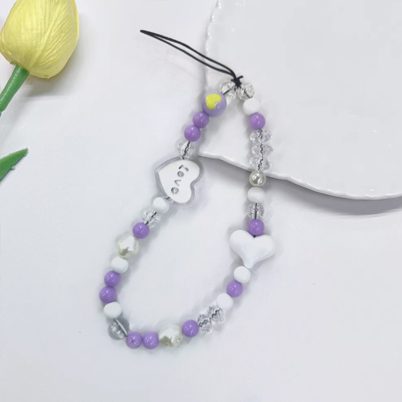 Key Strap Lanyard HP Beruang Cinta Estetik Gantungan Hp Aesthetic Korea Kupu-kupu