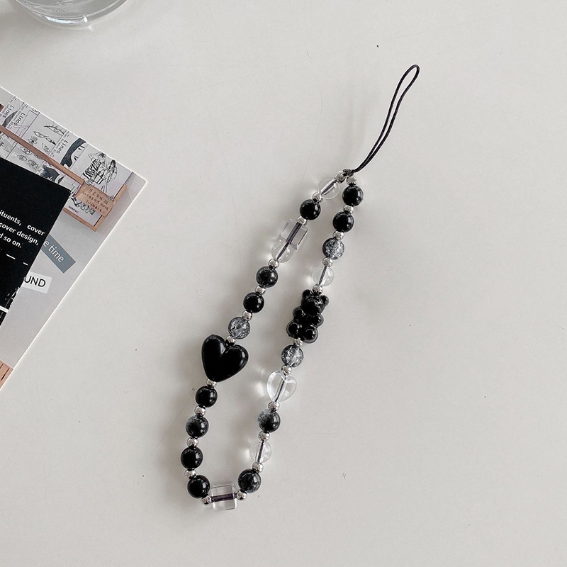 Key Strap Lanyard HP Beruang Cinta Estetik Gantungan Hp Aesthetic Korea Kupu-kupu