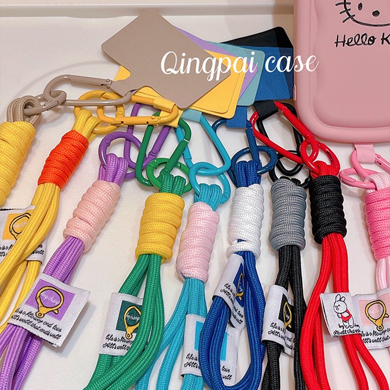 Phone Strap Hp Gantungan Kunci Tas Lucu Tali Lanyard Hp Mini Gelang Gantungan HP Aesthetic Korea-Ver