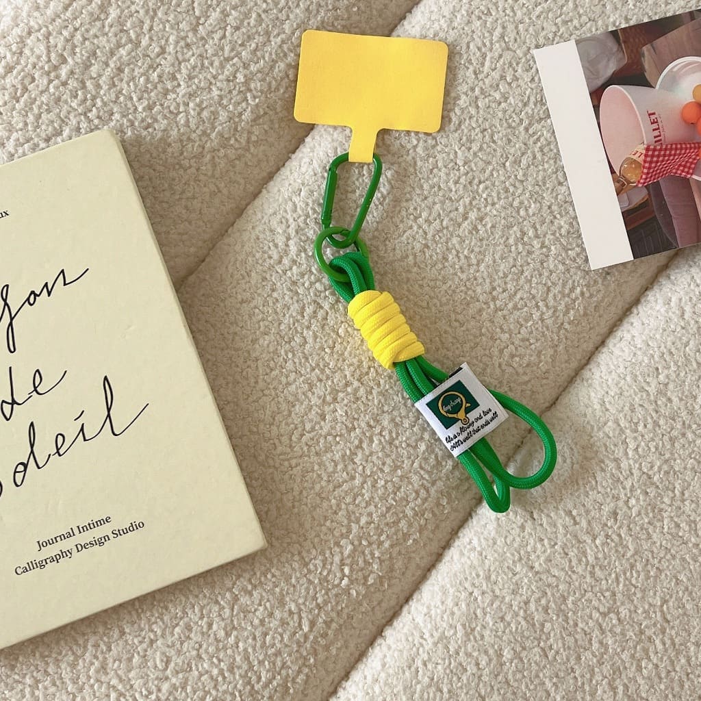 Phone Strap Hp Gantungan Kunci Tas Lucu Tali Lanyard Hp Mini Gelang Gantungan HP Aesthetic Korea-Ver