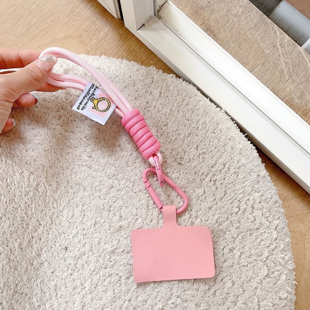 Phone Strap Hp Gantungan Kunci Tas Lucu Tali Lanyard Hp Mini Gelang Gantungan HP Aesthetic Korea-Ver