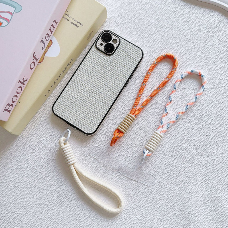 Tali Gantungan Gelang HP Mobile Phone Lanyard Handphone Tangan Pendek Macaron Lanyard Strap Kunci Bahan Silikon Phone Straps & Keychains