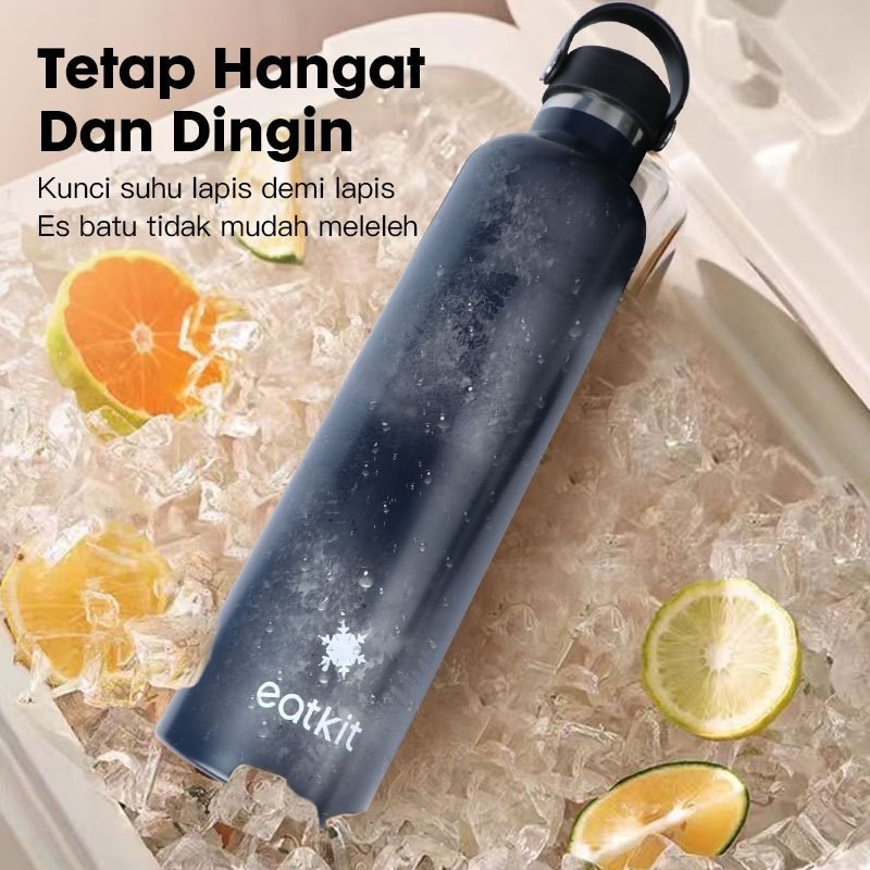 Hoptech - Tumbler Stainless Steel 304 1000ml | Botol Minum Tahan Panas Dan Dingin | Thermos Cup Vacuum